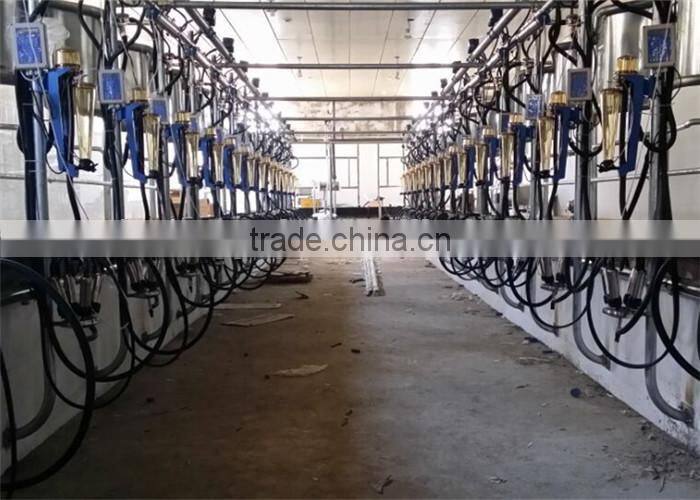 Automatic Cow Milking System with Milk Flow Meter