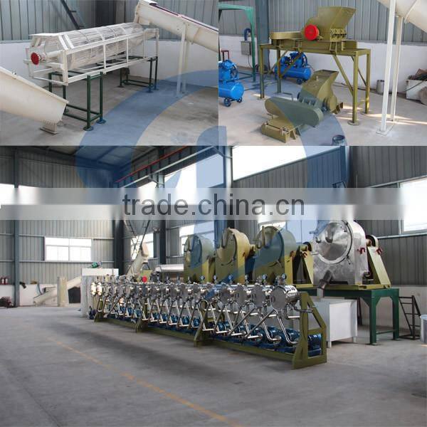 Purified cassava starch production line potato starch making machine