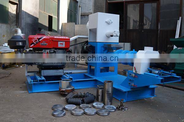 Organic fish feed manufacturer original catfish floating fish food pellet mill with CE certification
