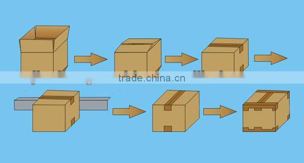 JCC hot food auto paper melt milk carton sealing machine