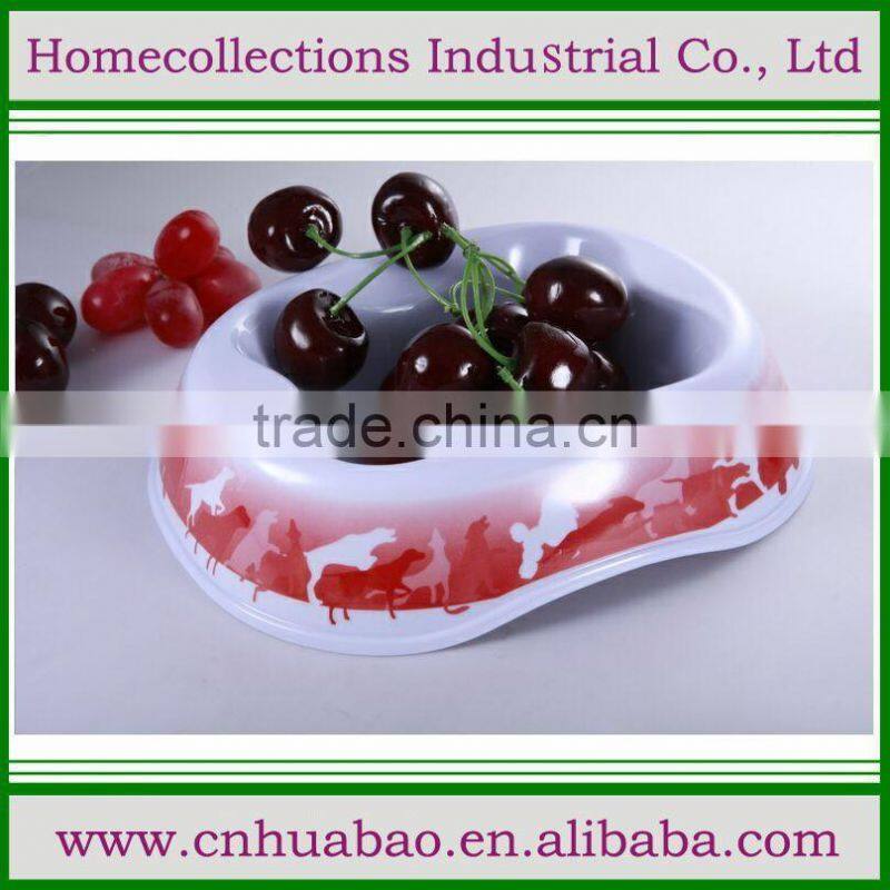 Factory wholesale custom ceramic dog bowl ,flower shape feeding ceramic pet bowl , ceramic cat bowl water alkaline