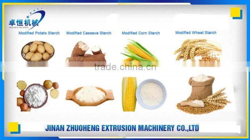 Cassava modified flour extruder machine manufacturer
