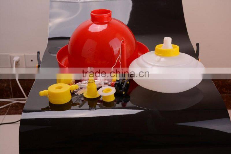automatic poultry farming system for chickens plasson bell drinkers
