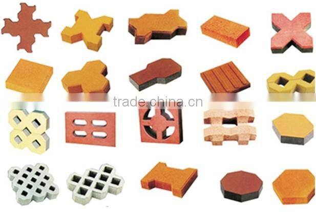 Egg layer brick making machine