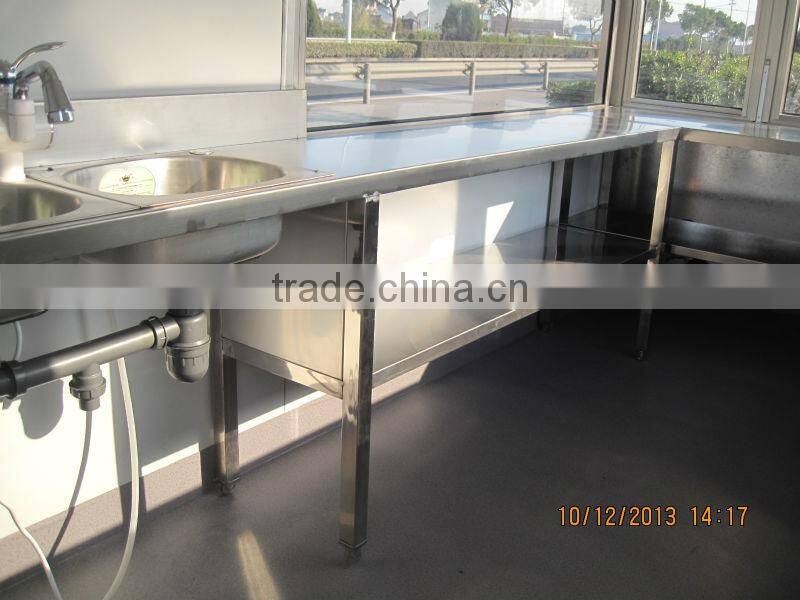 Electric mobile food trailer with wheels for sale food trailer for sale