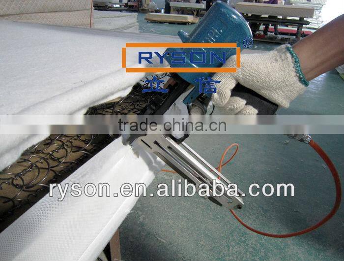 Three Hog Ring Staple for Mattress Ticking