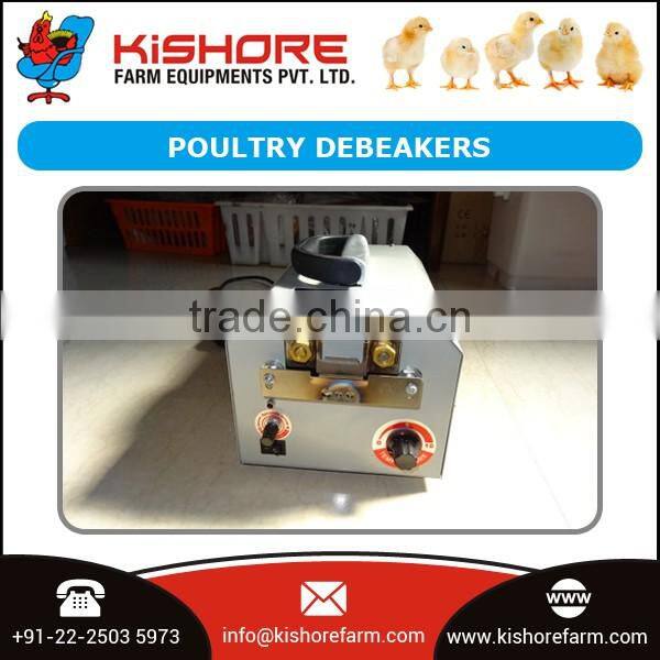 Durable and Useful Poultry Debeaker Machine for Mass Purchase by Indian Manufacturer