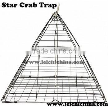 draw-up cords pyramid-style folding star crab traps sale