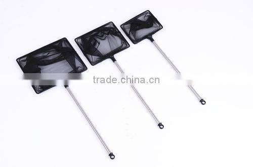 China factory telescopic black fish net 5 inch 12.5x10 cm