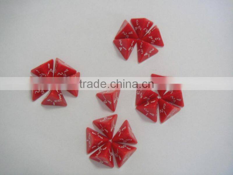 beautiful resin dice