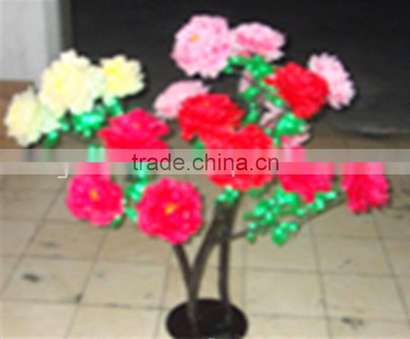 decorative 3 color peony holiday living christmas trees