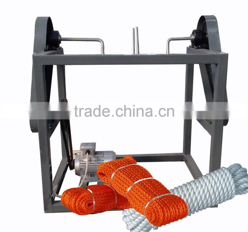 10mm 3 strand Rope Roll Winding Machine