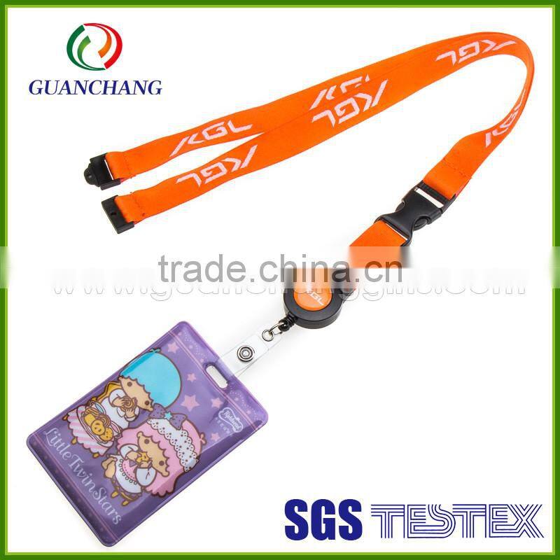 China alibaba supplier badge business card holder lanyard