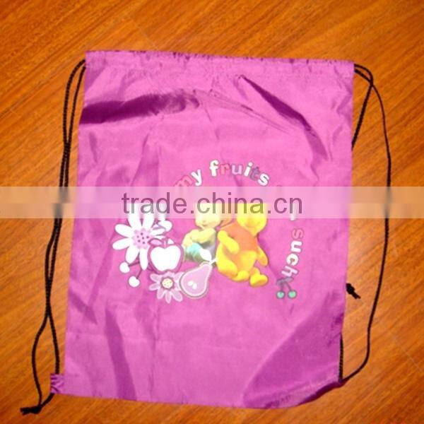 Good Quality 210D Nylon Drawstring Bag
