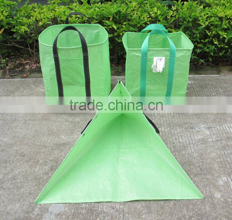 harvest pop up bag strong handles UV resistant REACH pop up garden waste bag