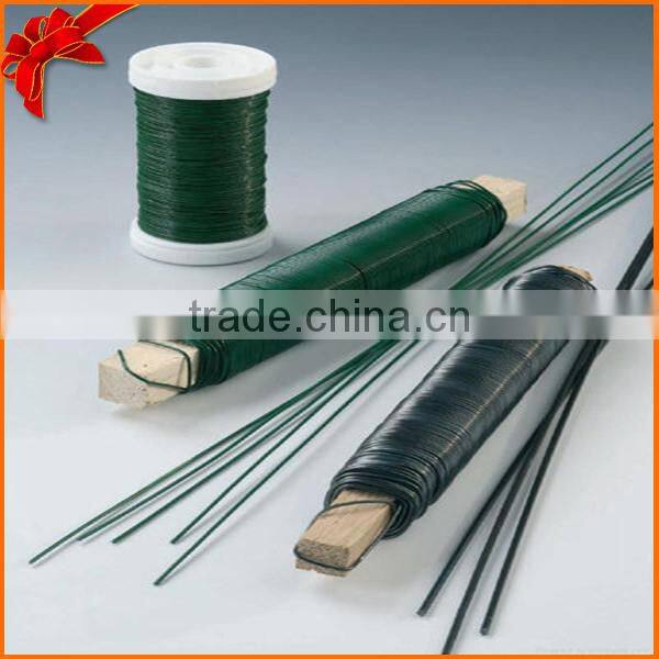 floral wire on spool for decoration of Christmas trees