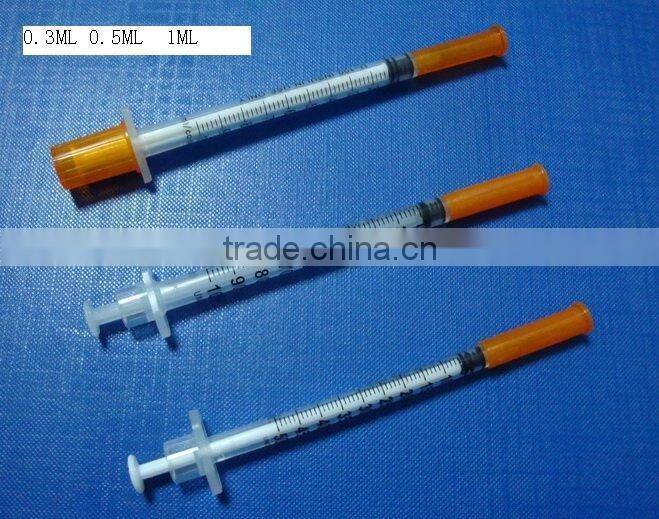 0.5ML-1ML Disposable Insulin Syringe