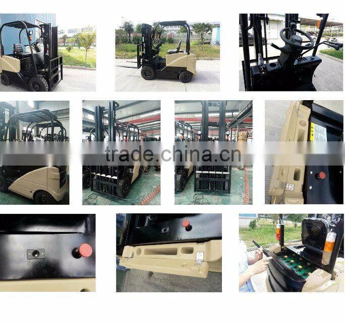 Warehouse Industrial Curtis Controller AC Motor 1.5T 2T Electric Forklift