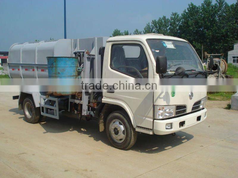Self Loading 5CBM 4x2Garbage Truck -Dongfeng