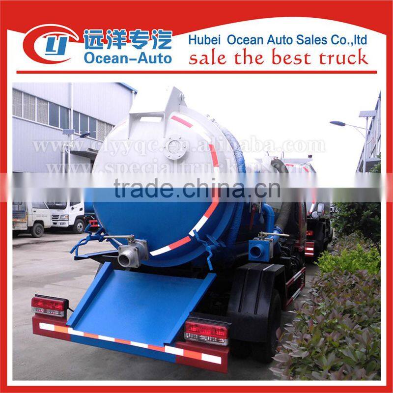 dongfeng furika mini sewage suction tanker truck