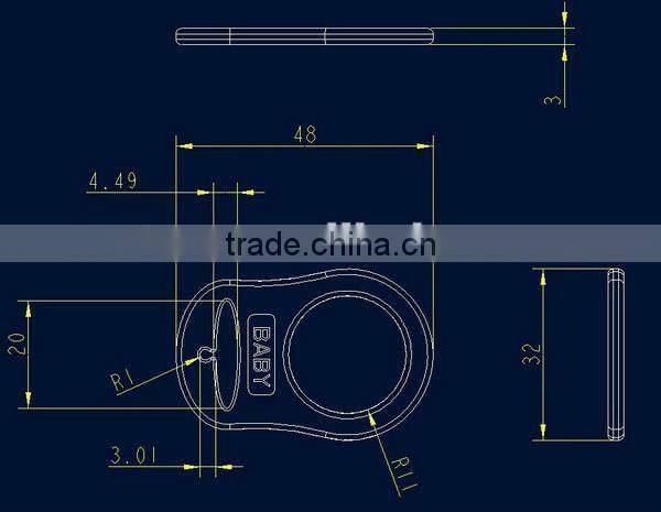 13 color hot sale Silicone Baby Teether