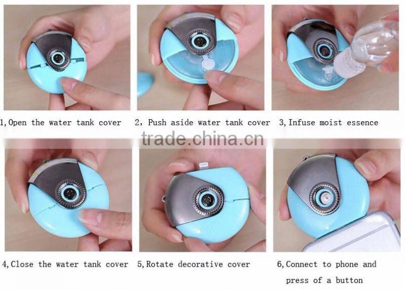 Mini USB Portable Ultrasonic Humidifier Air Aromatherapy Aroma Diffuser Purifier Humidifier