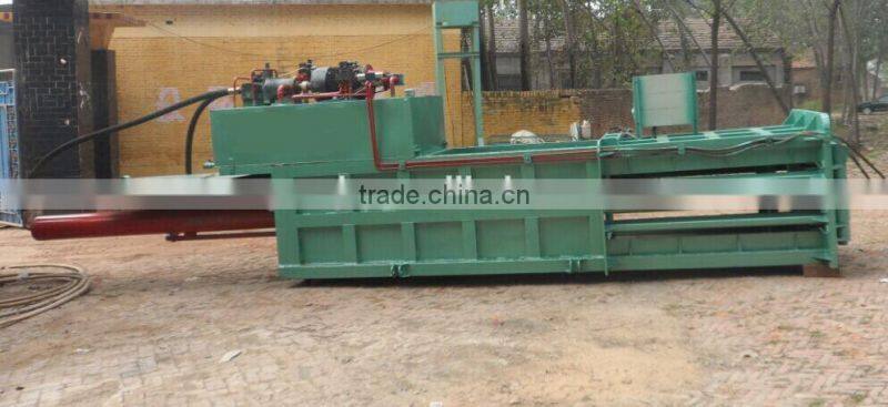 HD3-60T semi-automatic horizontal waste paper baler machine,cardboard baling press machine