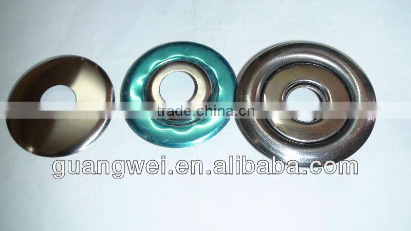 Fire sprinkler escutcheon plate decorative plate