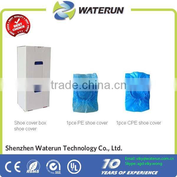 Cleanroom Automatic Shoe Cover Dispenser , automatic shoe cover machine