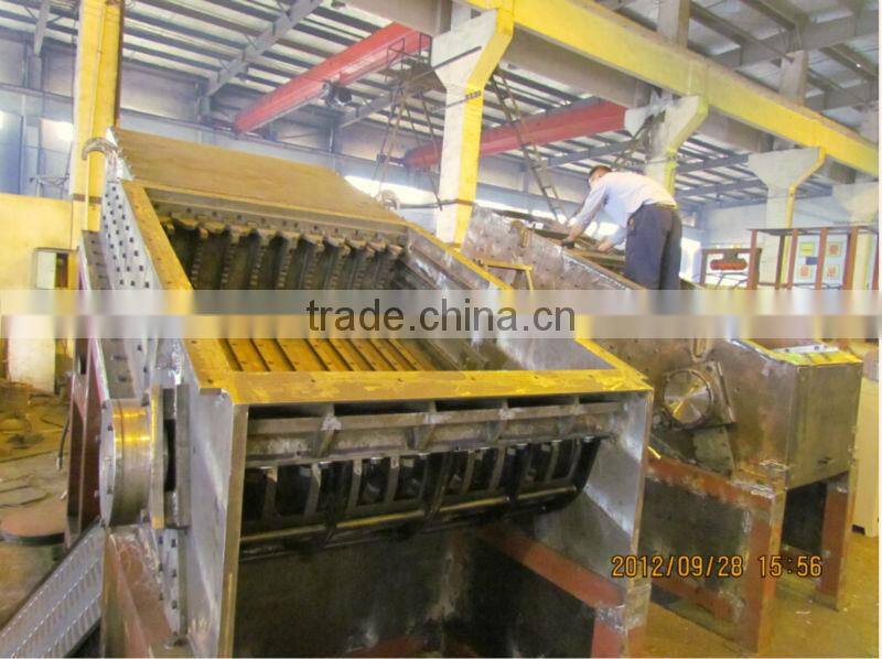 Single shaft shredder