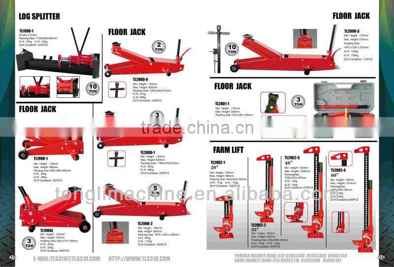 48" TL2002-3 hydraulic farm jack with CE