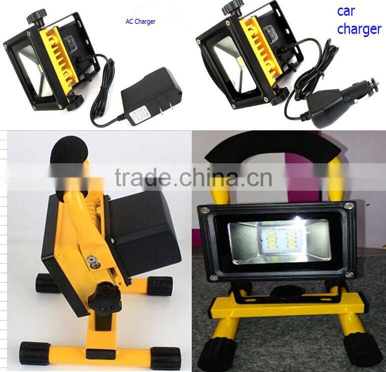 30w rechargeable led outdoor working light handle charging led flood light Portable hand lamp