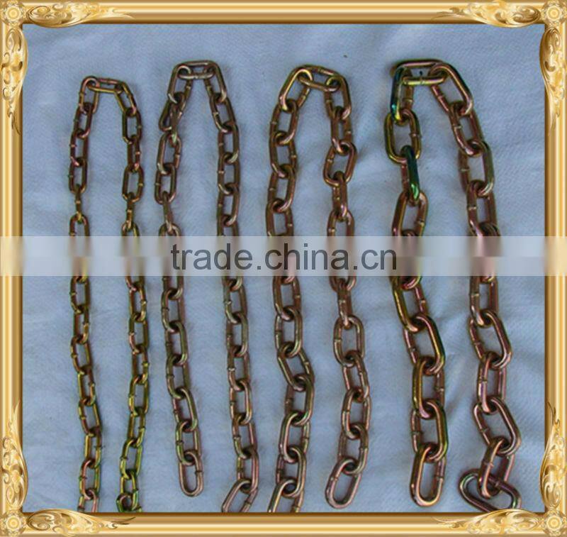 Ordinary mild carbon steel Zinc Plated Link Chain for lifting