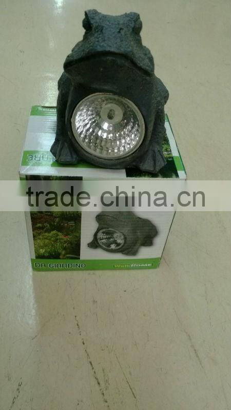 Hot Selling!!!Frog Shaped Solar Lamp/Solar Lamp Outdoor/Portable Solar Lamp