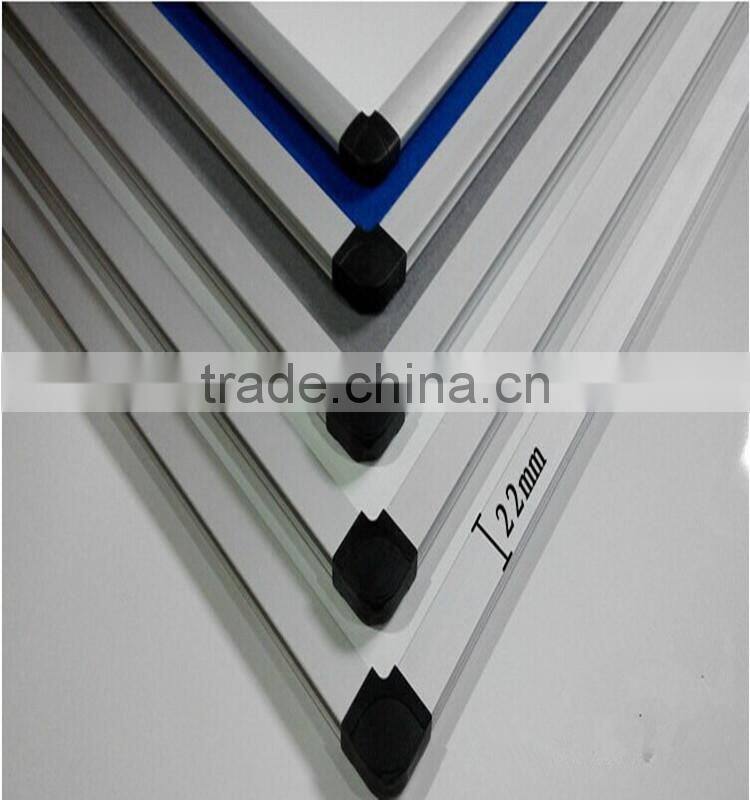 OEM Sandblasting powder coated aluminum profile white board