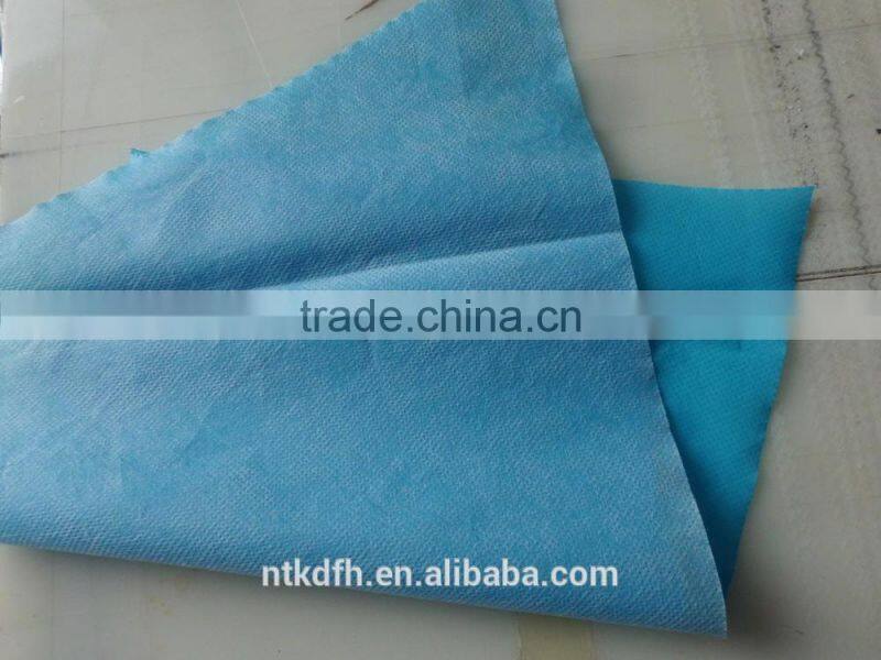 PE film lamianted nonwoven, PE film+SMS nonwoven