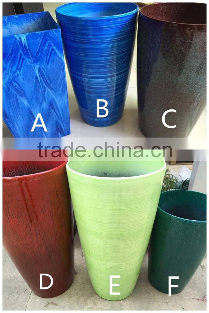square flower pots planter pots outdoor wedding decorations