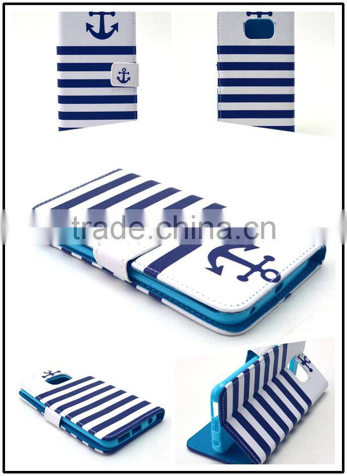 Wholesales in alibaba Multi-purpose Leather Case For Samsung Galaxy S6 Phone