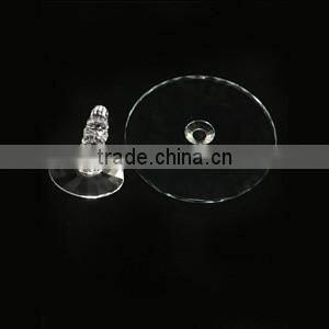 crystal cake stand for wedding decration
