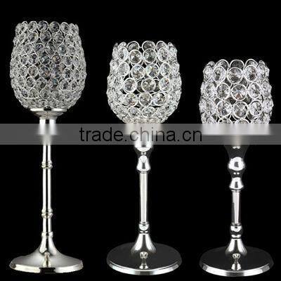 pretty crystal centerpieces votives table lamp