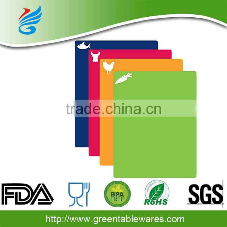 flexible cutting board/flexible Cutting boards/flexible Cutting Mat with Food Icons