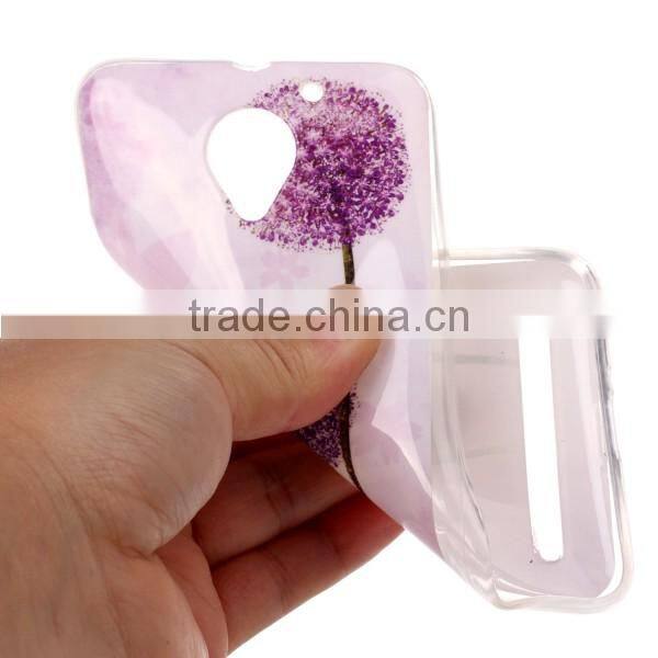 Mobile Phone Case IMD Technology Soft TPU Back Cover For Lenovo Vibe C2