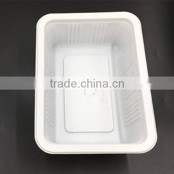 2016 China good quality plastic food compartment tray for lunch/dinner