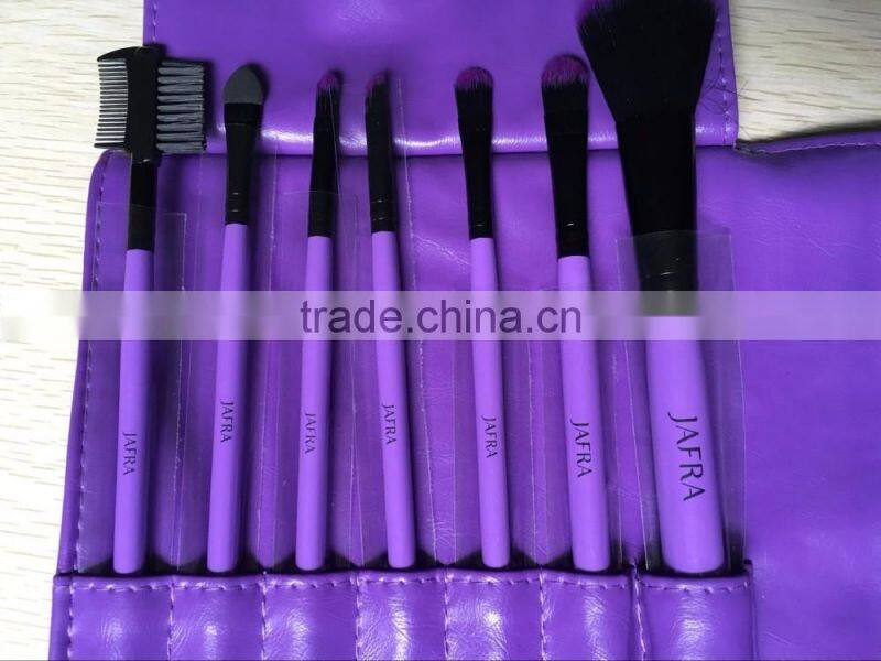 7 Pcs personalized cosmetics beauty tips custom eye makeup artist brushes for lipstick mascara makeup brush sets cases