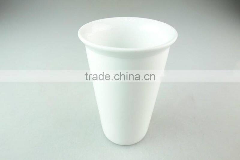 stock wholesale porcelain white cup with very cheap price without handle