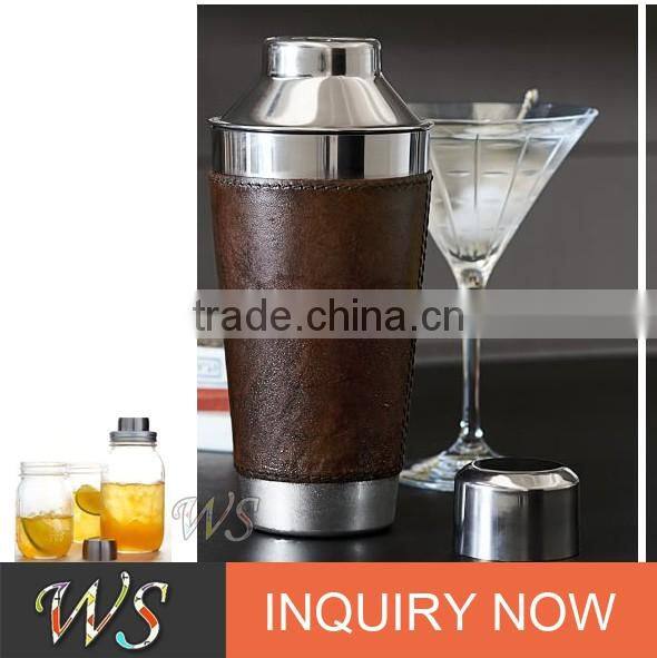 WS-CS128 stainless steel cocktail martini bar shaker