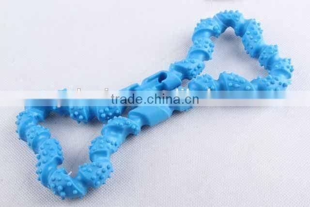 TPR pet toy in bone shape / dog toy