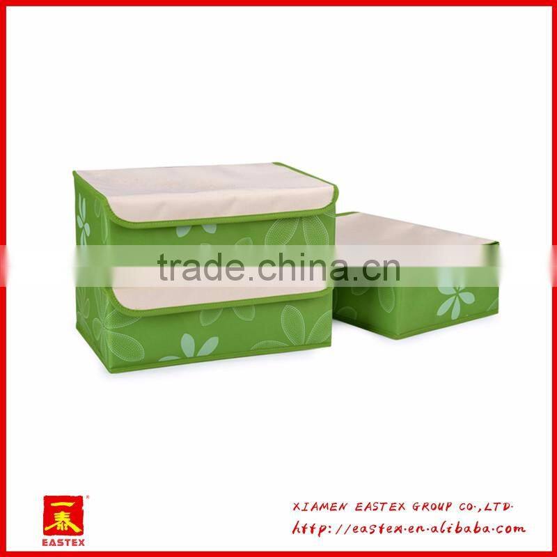 High quality oxford cloth socks/bra/briefs storage Box 3 pcs a set