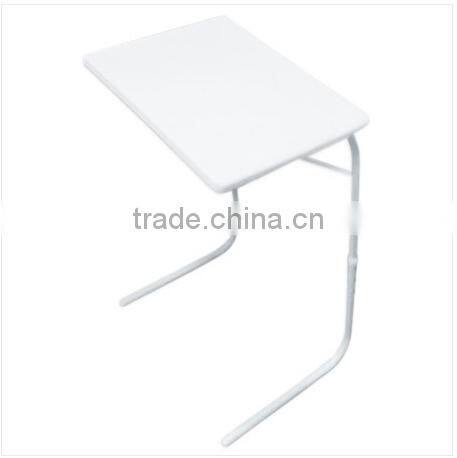 Portable, Multi Purpose, Foldable TV Dinner Table with 6 Height Adjustment & 3 Different Angles