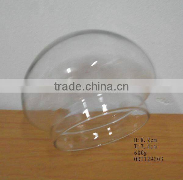 clear glass lamp shade for oil lamp